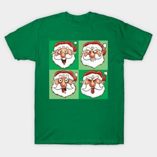 Santa Faces T-Shirt